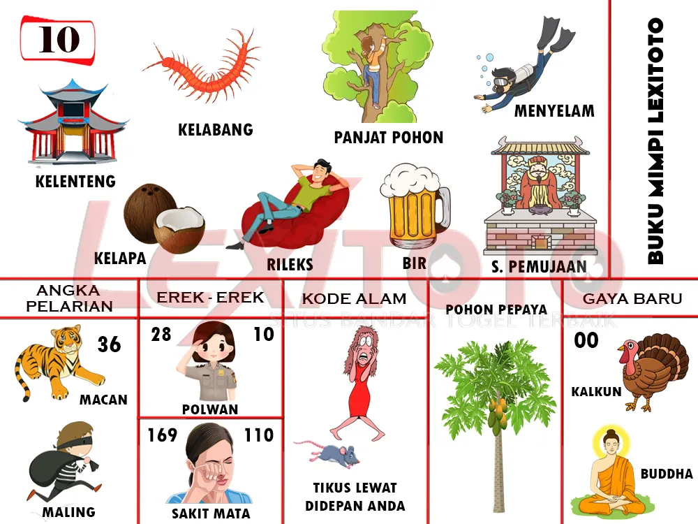 buku mimpi erek erek togel 10